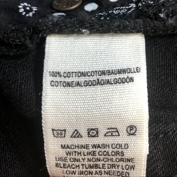 Free People Womens Black Denim Sofia Cutoff Shorts - Picture 11 of 14